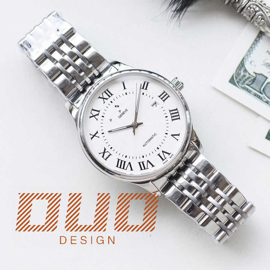 Независимый бренд Часы класса люкс Оригинальный керамический безель 42 мм Автоматические мужские часы из розового золота Роскошные дизайнерские наручные часы Механический механизм высокого качества