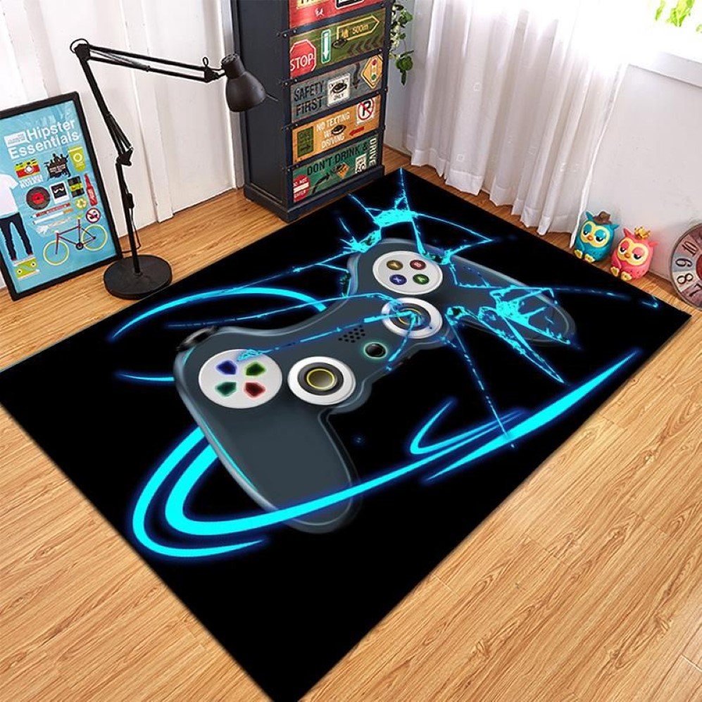 Tapis 2021 Bande dessinée Tapete Gamer Tapis Anti-dérapant Lavable pour Salon Étude Chambre Enfant Jouant Sol Mat173a