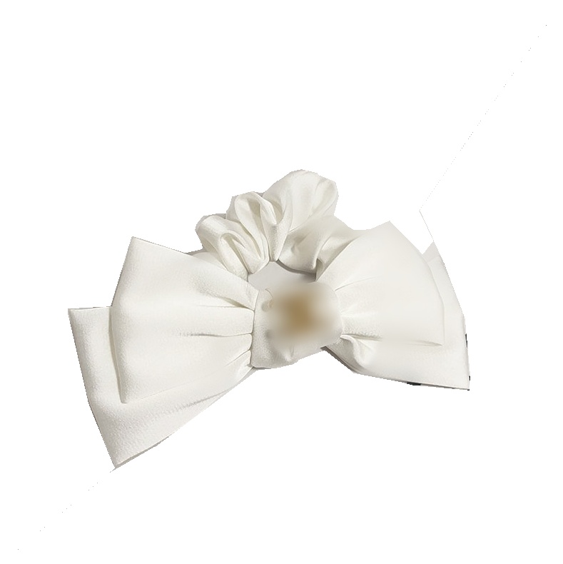 Designer Kids Big Bows Hair Scrunchy Kids Metals Letter Triangle Märkning Hårband Kvinnor Elastiska hästsvansar Tjejer Pannband Z7043