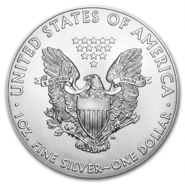 40mm Spot Winged Eagle 2024 2023 American Eagle Silver Coin Statue of Liberty Coin cross Eagle Ocean