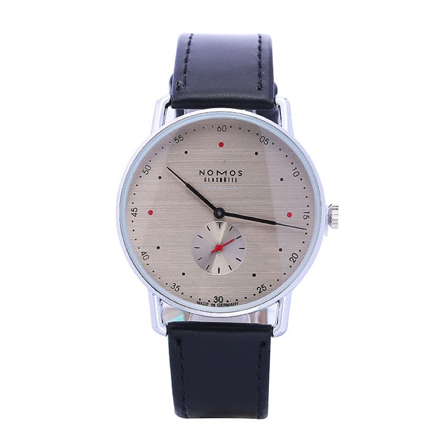 Two-Needle Half-Quartz Watch European and American Temperament Watch Nomo Stock Supply kan anpassas Trend Importerad Movement306T