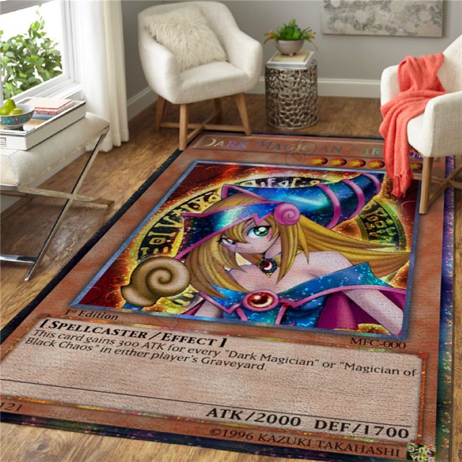 Anime character introduction Area Rug 3D All Over Printed Non-slip Mat Dining Room Living Room Soft Bedroom Carpet 05 220218257O