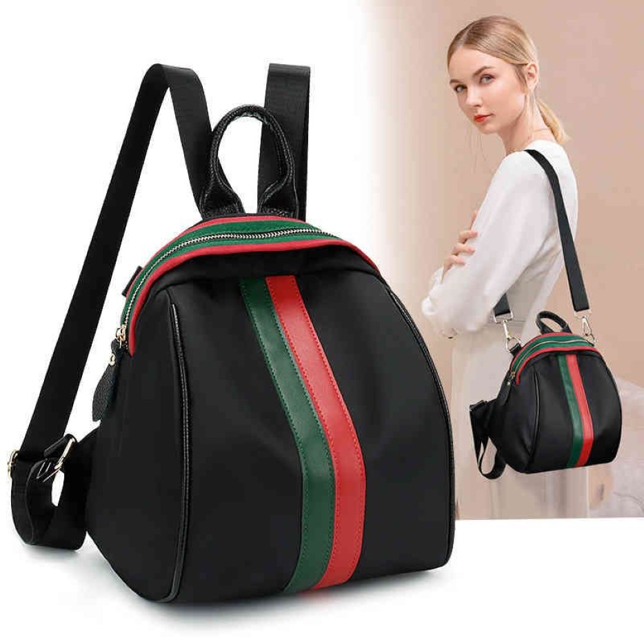 Borsa da viaggio semplice in tela nuova Oxford Light Mini Backpack da donna211x