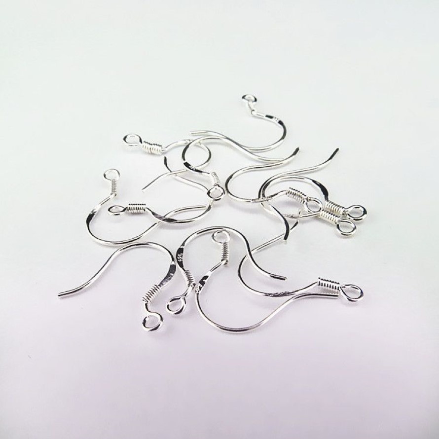 925 Silver Polish Earring Hitta French Ear Wire Hook Sterling Silver French Hooks 925 EarPires Ear266T