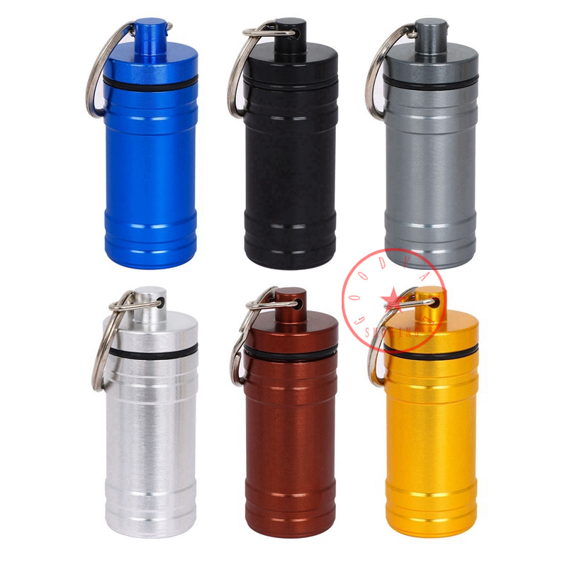 Nouveau Coloré En Aluminium Fumer Tabac Épice Miller Dabber Télescopique Cuillère Pilule Bouteille De Stockage Cachette Joint Cas Portable Snuff Snorter Sniffer Snuffer Titulaire DHL