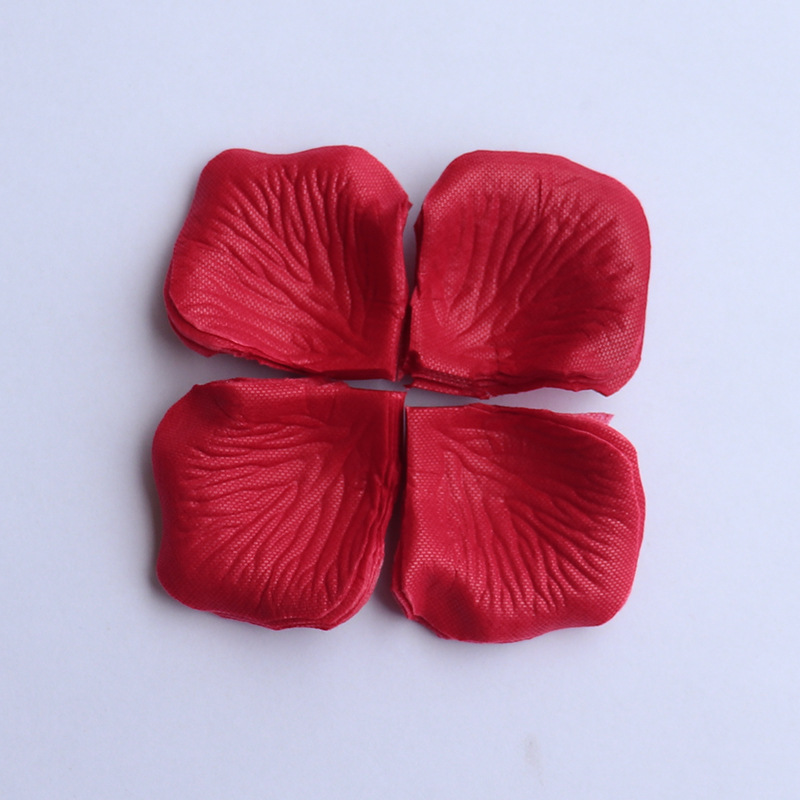 Flower Mini Simulation Płatki róży Wesela Party Kolny zaręczyny Świąteczny wystrój Solidny kolor przyjazny dla środowiska Wygodne Z137