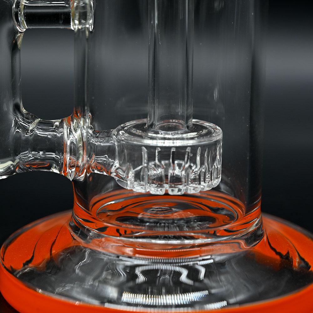 8.2in, Glas Perkolator Bong, Recycler -Glas -DAB -Rigs mit Quarzknaller, Farbwinkelglasrohre, Borosilikatglaswasserrohre, Glasschiffe, Raucherzugriffszugriffszugriffe