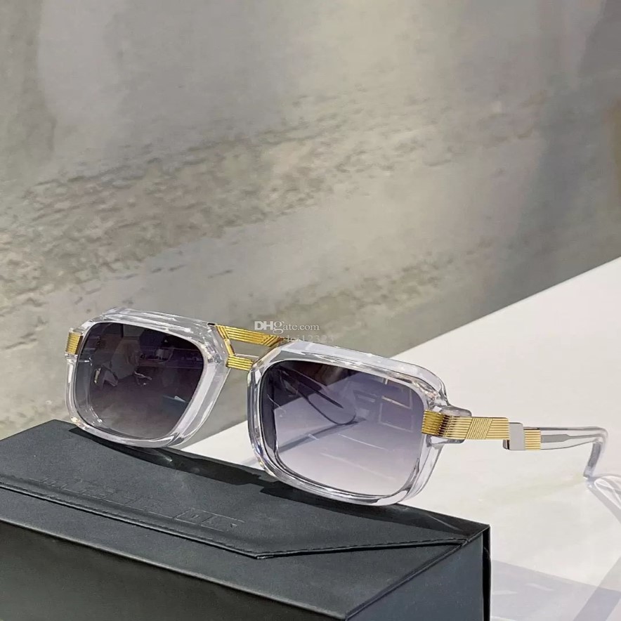 الكلاسيكية Retro Mens Sunglasses تصميم الأزياء نظارات المرأة الفاخرة مصممة العلامة التجارية عين الزجاج مرآة إطار أعلى جودة Simple Busine294T