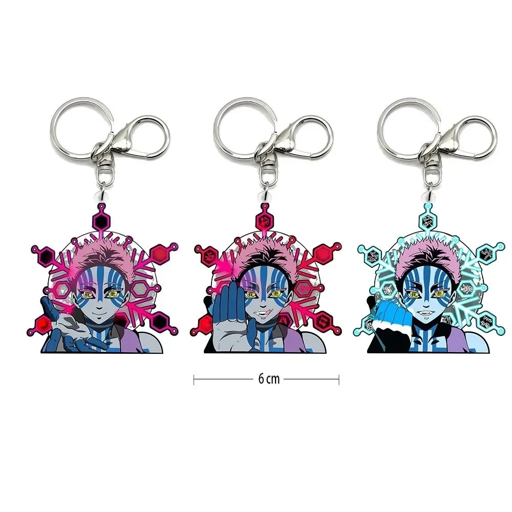 2024 Wholesale Anime 3D Gradient Keychain Cartoon Image Keychain Pendant Children's Gift Acrylic Keychain