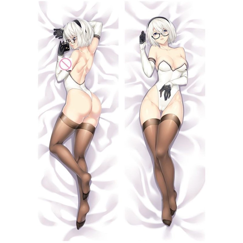 애니메이션 PSP 게임 Nierautomata Yorha No 2 Type B 2B Dakimakura Body Body Pillow Case 18R Girl Bed Decor Sleephugging Pillowcase Gifts 20355y