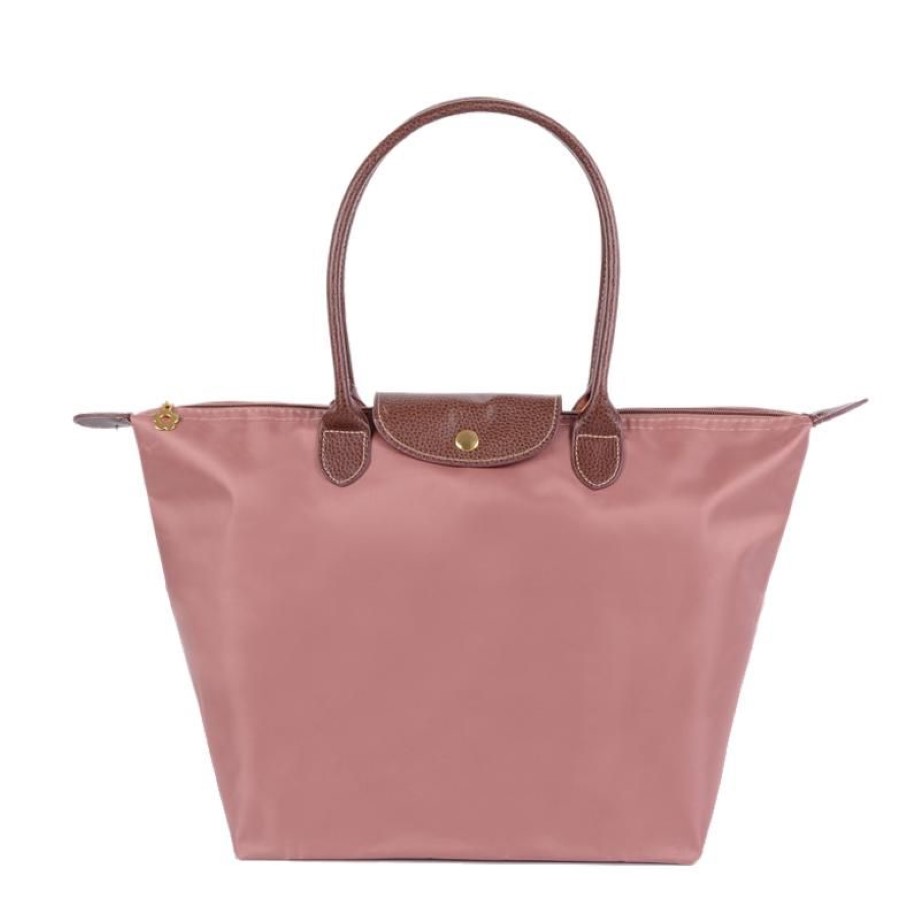 Kvällspåsar kvinnor vattentät axelväska handväska nylon vikande strand designer kvinnlig rese shopping tote bolsa sac feminina253w