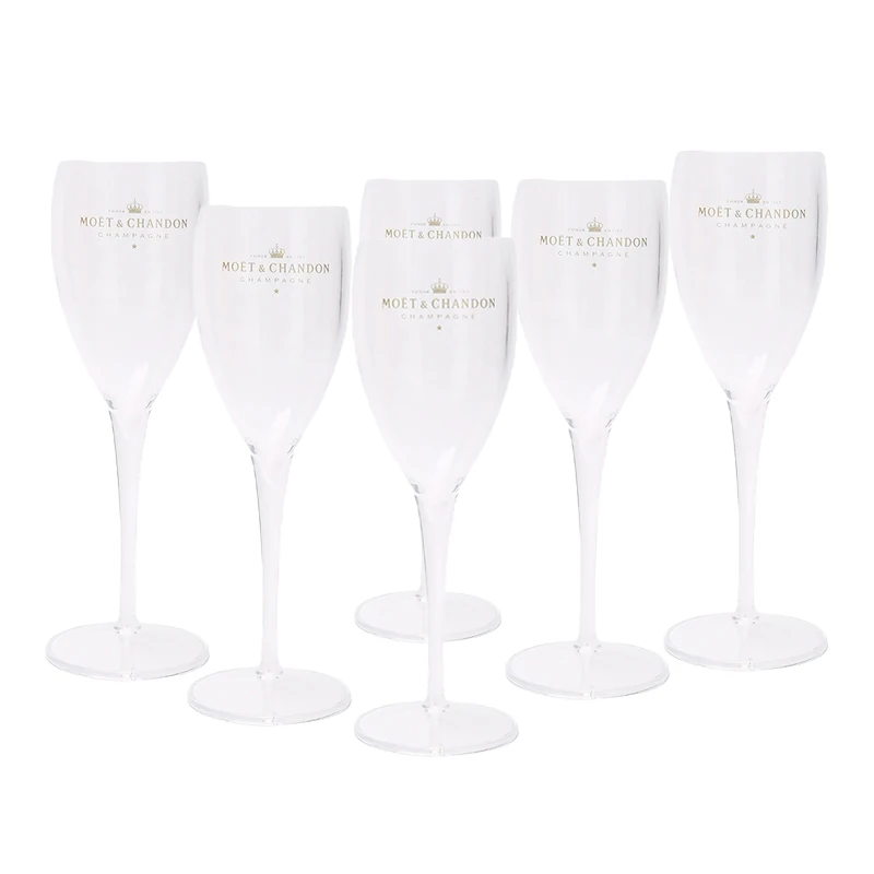 Wine Party Champagne Coupes Glasses Flutes Acrylic Goblet Trendy Plastic Cups Summer Birthday Present