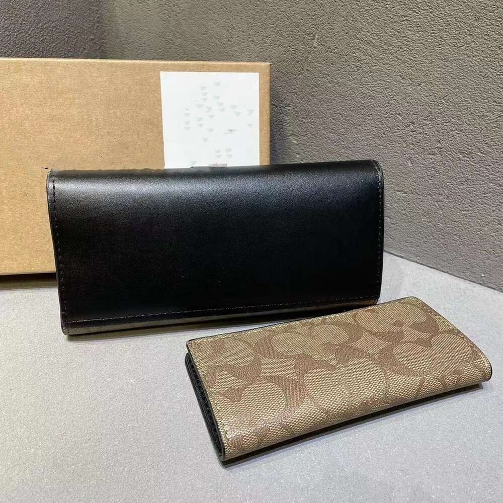 Fabrik grossisthandelsdesigner Nya kvinnors väskor plånbok för kvinnor och trendiga kändis plånbok ultralätt tunn multi handhållen väska boxad