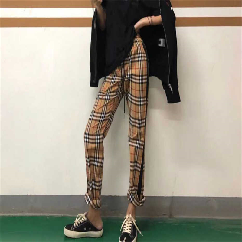 bb Designer Casual striped Pants Deep spotted letter print for men and women loose versatile pants Straight S-XL