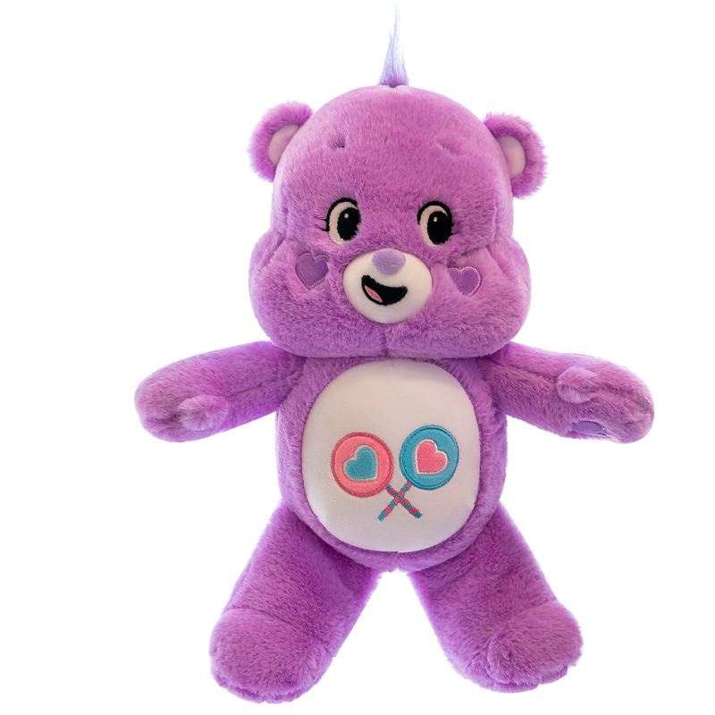 Peluche orsetto arcobaleno bambola orsetto dell'amore assonnato