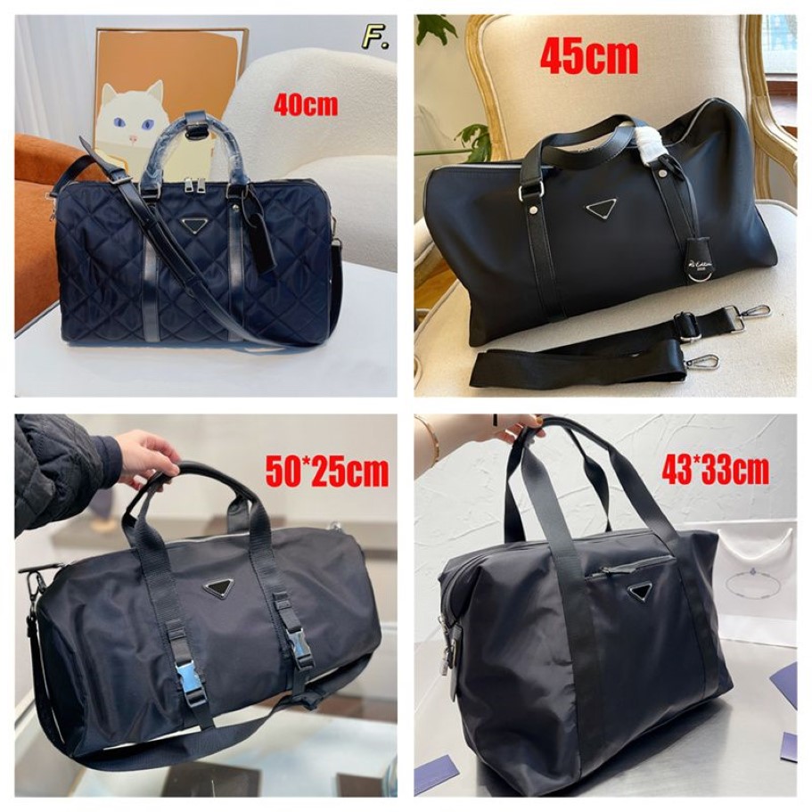 5 estilo grande capacidade duffle saco das mulheres dos homens moda zíper sacos de viagem designer saco de bagagem ao ar livre à prova dwaterproof água bolsas esportivas cro285z