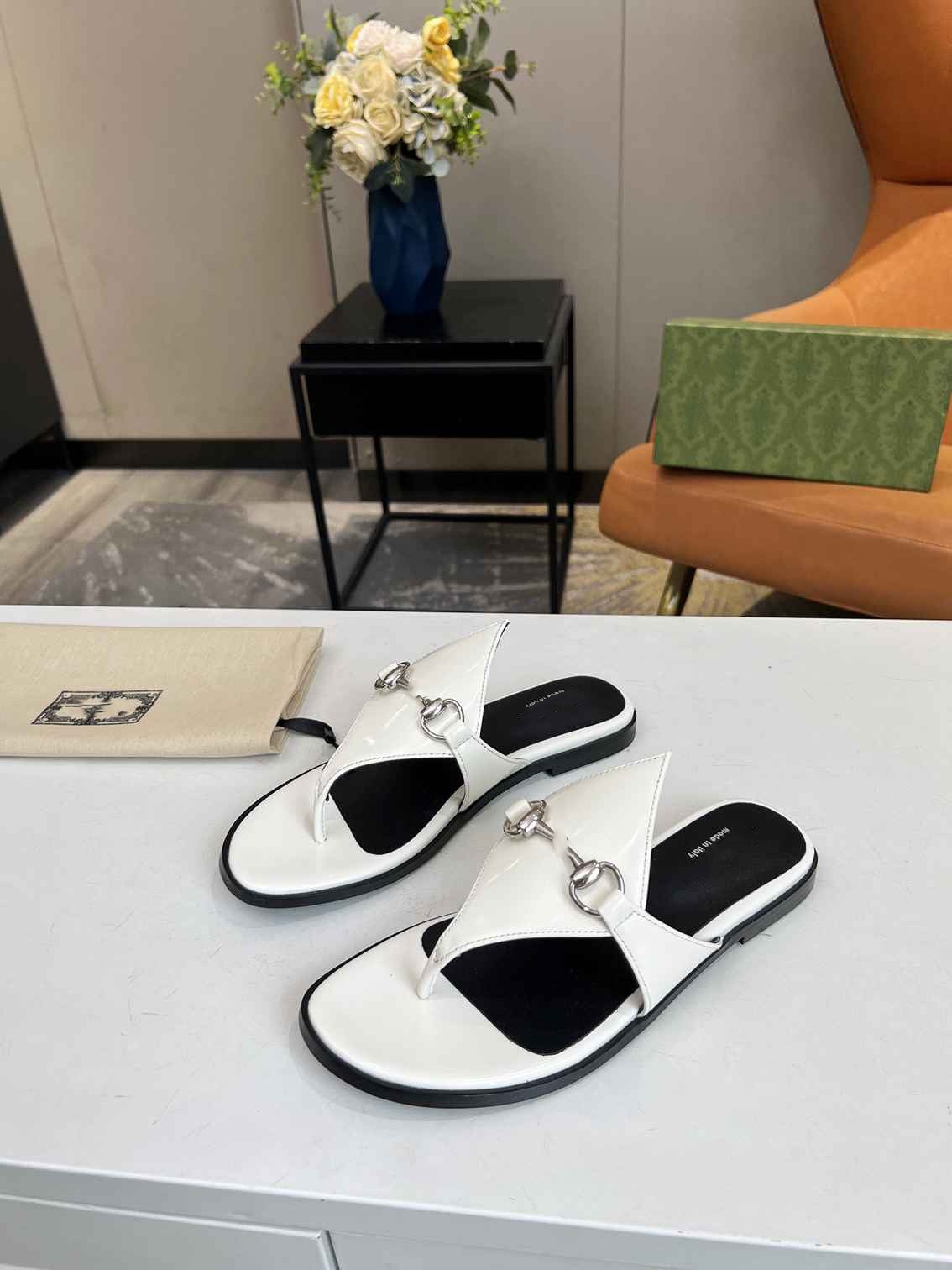 30Model 2024 Summer Luxury Izmir Designer Sandals Shoes For Women Calfskin Leather Slip On Comfort Footwear Beach Slide Walking Boy's Flip Flops Sandalias EU35-42