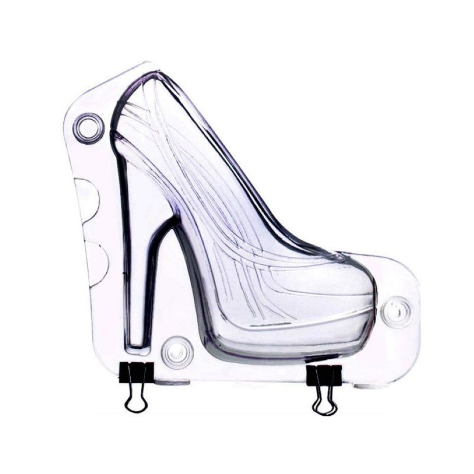 Große Größe 3D Schokoladenform High Heel Schuhe Süßigkeiten Kuchen Dekoration Formen Kuchen Werkzeuge DIY Hause Backen Gebäck Werkzeuge Dame Schuh Mold1300k