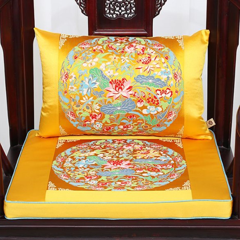 Personalizzato di lusso addensare gru cinese Kirin cuscini sedie da pranzo cuscini di seduta poltrona poltrona gomito divano tappetini antiscivolo con Zipp316u