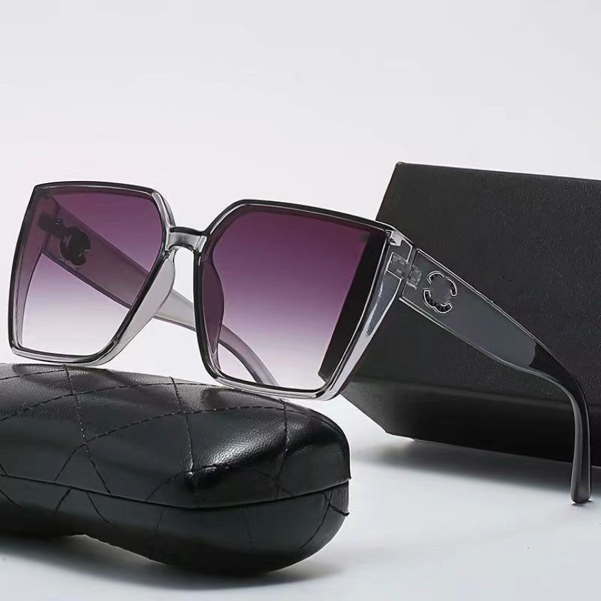 Lunettes de soleil de luxe pour hommes et femmes, lunettes de mode, diamant carré, pare-soleil en forme de cristal, paquet complet, lunettes lunet227J