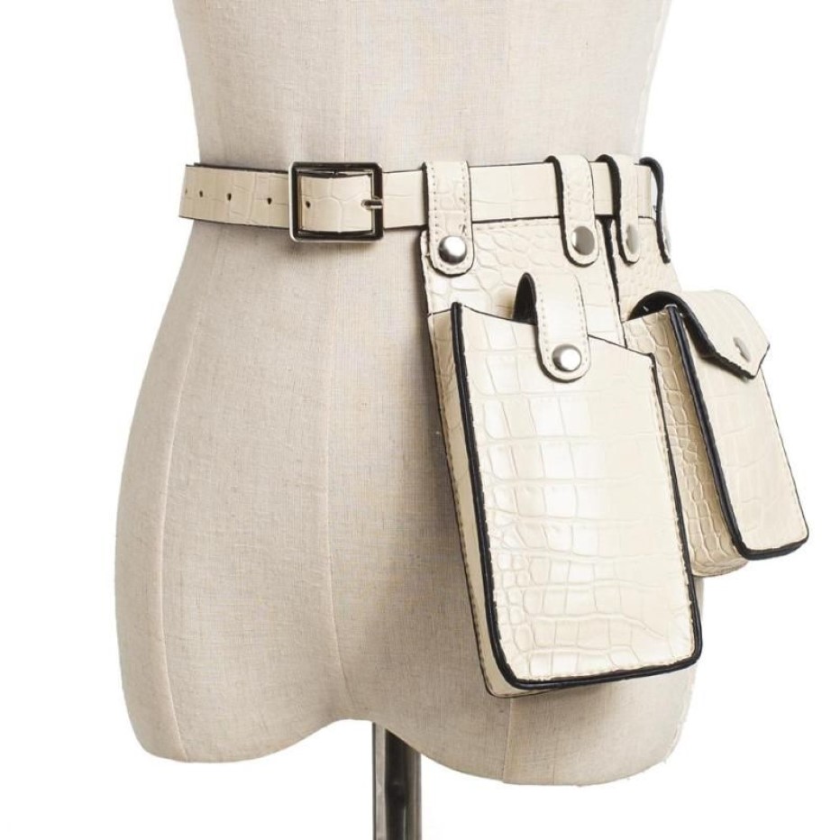 Bolsas de cintura Paquetes Mujeres Diseñador Cinturón Bolsa Moda Fanny Pack Pecho Chicas Lindo Fácil Teléfono Bolsillo PU Cuero Bumbag2409