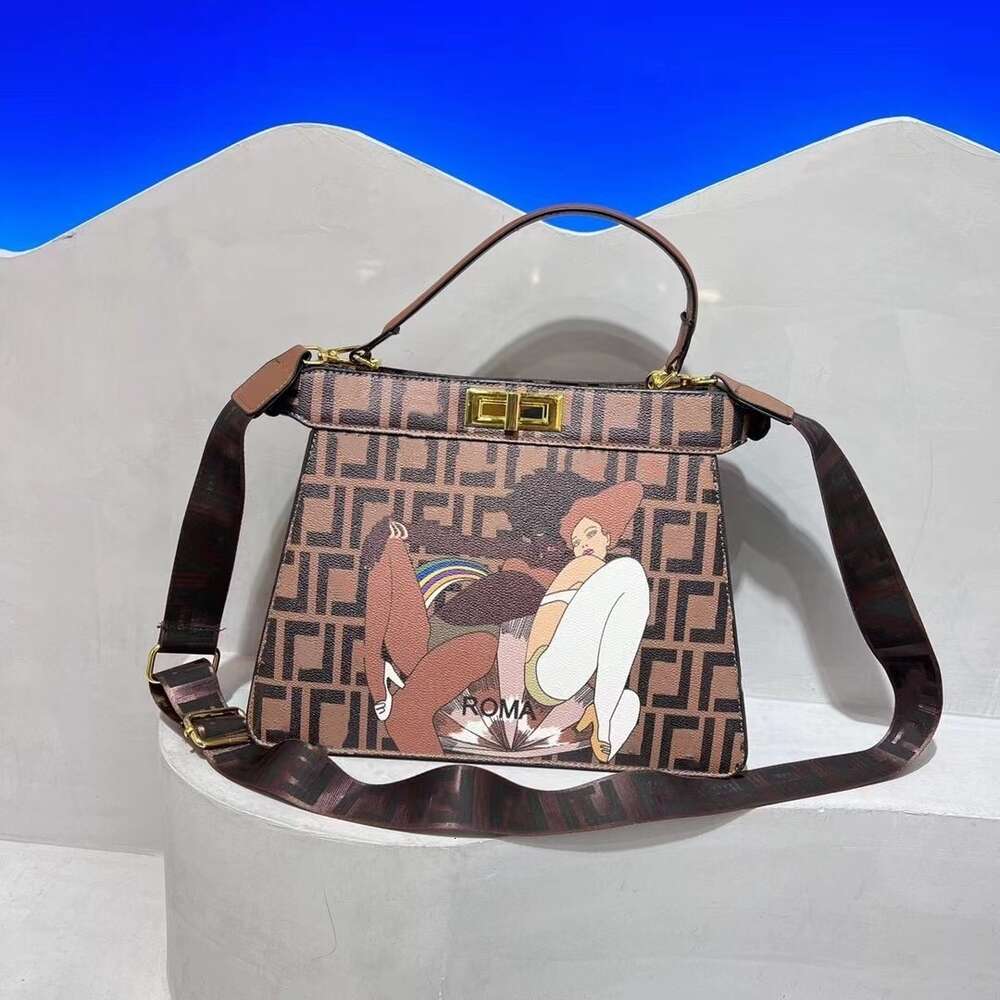 Borse da donna nuove di design all'ingrosso di fabbrica Borsa tote di grande capacità donna Borsa alla moda trendy e di fascia alta Borsa a tracolla singola di lusso leggera