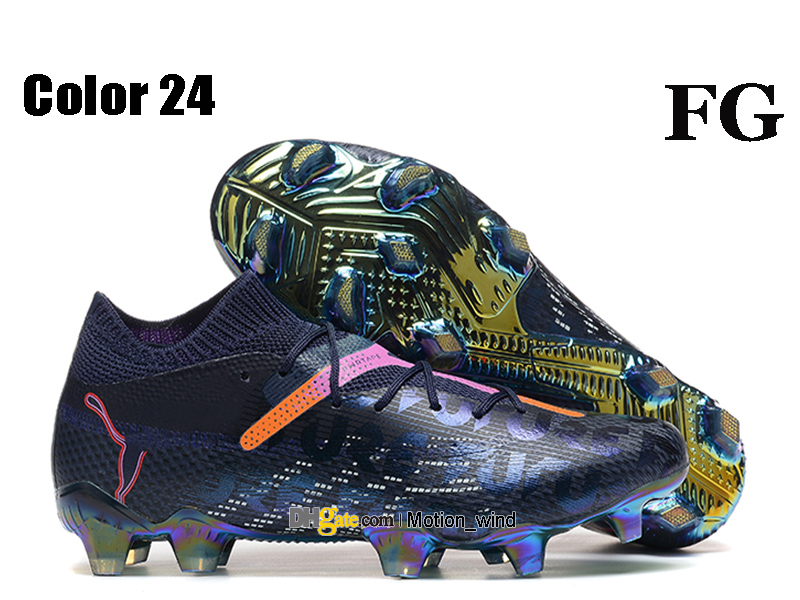 Sac cadeau Bottes de football pour hommes Future 2024 Ultra Ultimate FG Crampons de terrain ferme Neymar Combat Chaussures de football Entraîneurs d'extérieur Botas De Futbol