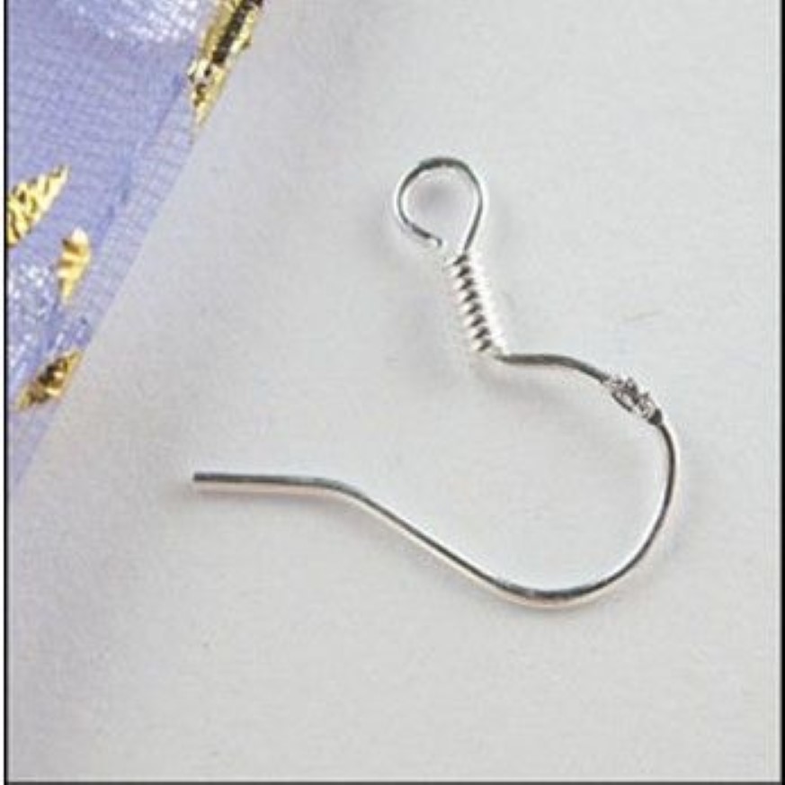 Sterling 925 Gümüş Kıdaşlar Kanca Küpe Bulguları Balıkswire Hooks Mücevher DIY 15mm Balık Kancası Fit Küpe194n