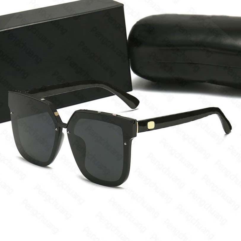 Bokstäver designer solglasögon för kvinnlig man lyxiga solglasögon polariserad sommar resande solproof adumbral mode solglasögon285c