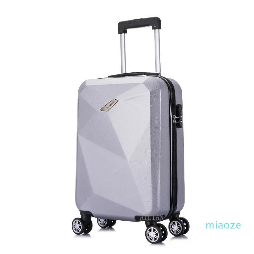 Koffers 20 24 Inch Rolling Bagage Sipnner Wielen ABS Dames Reiskoffer Heren Mode Cabine Handbagage Trolley Box Hardside214f