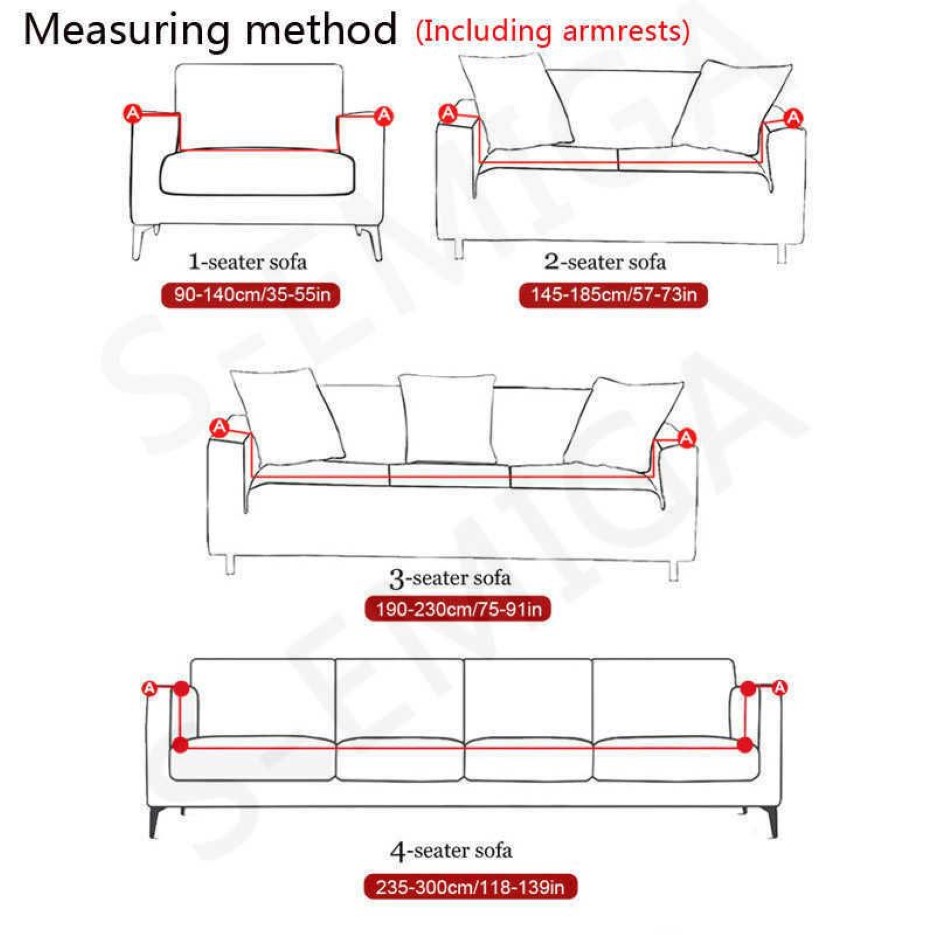 Tjock SOFA Protector Jacquard Solid Printed Covers For Living Room Couch Cover Corner SlipCover L Form 210911268V