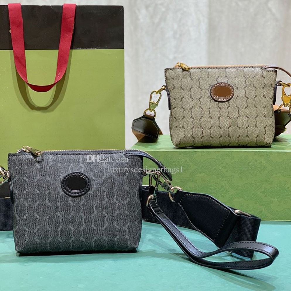 Designerka torba na ramię luksusowa torba portfelowa torby posłańca torebka męska damska konstrukcja crossbody 723306 Torebka Uchwyt karty 2666