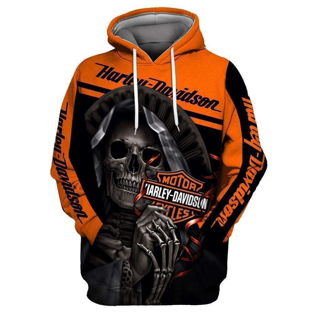 2023 Nova camisa de beisebol com capuz e estampa digital Harley 3D masculina nova Harley