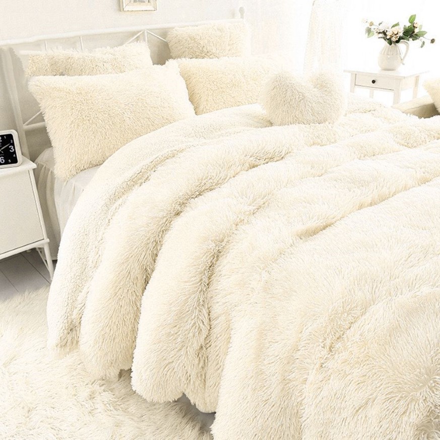 Double-faced Faux Fur Blanket Soft Fluffy Sherpa Throw Blankets for beds cover Shaggy Bedspread plaid fourrure cobertor mantas264J