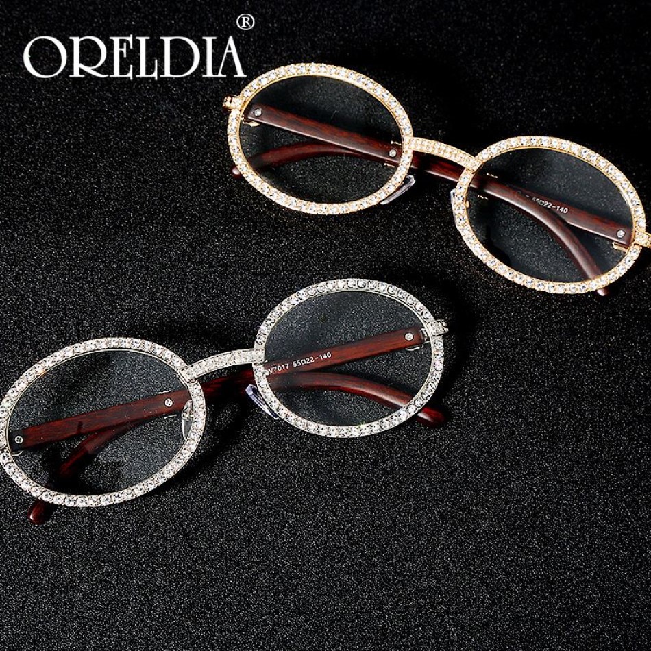 Vintage redondo zircão cúbico óculos de sol masculino novo luxo feminino oval diamante moda hip hop óculos uv400 gafas de sol mujer m275s