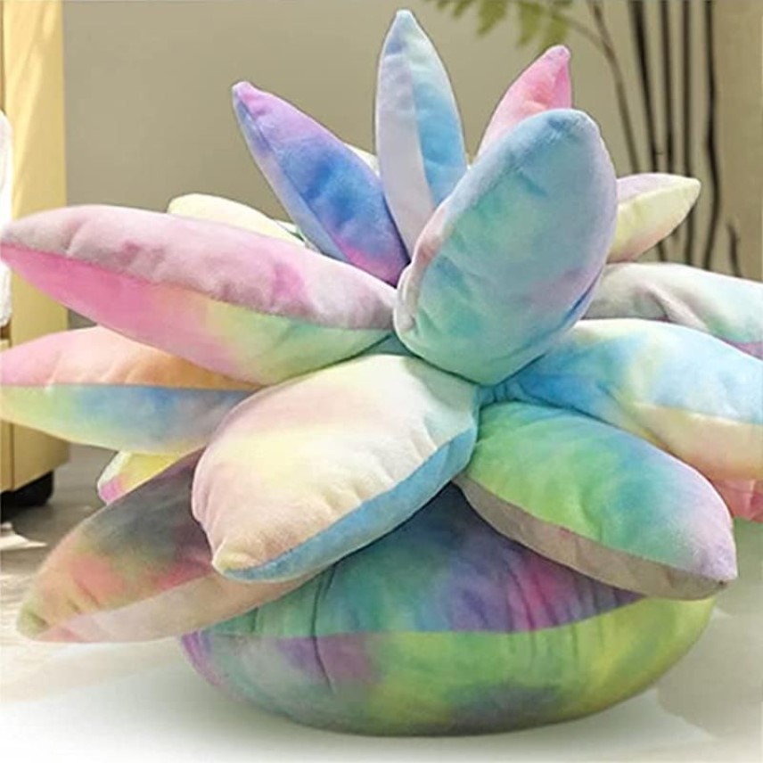 Cojín almohada decorativa 3D suculentas cactus lindo suculento para jardín planta almohadas dormitorio habitación decoración del hogar novedad 238f