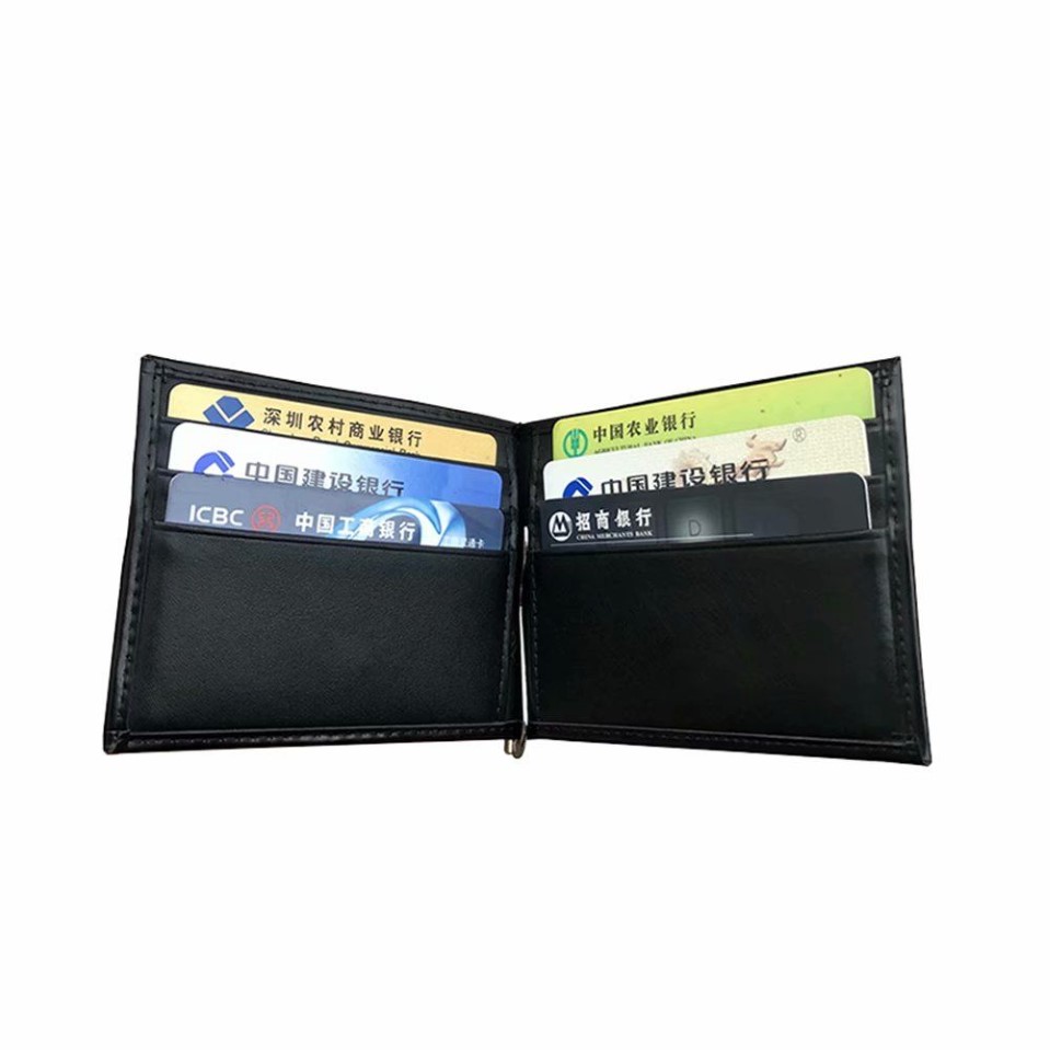 European popular the new fashion business mens wallet luxury Men purse Short billfol Genuine leather wallets179H