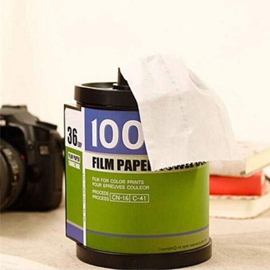 Tabletop Tissue Box Film Tissue Box Cover Holder Roll Paper Holder toilet Paper Roll holder Plastic Dispenser tissue case275k