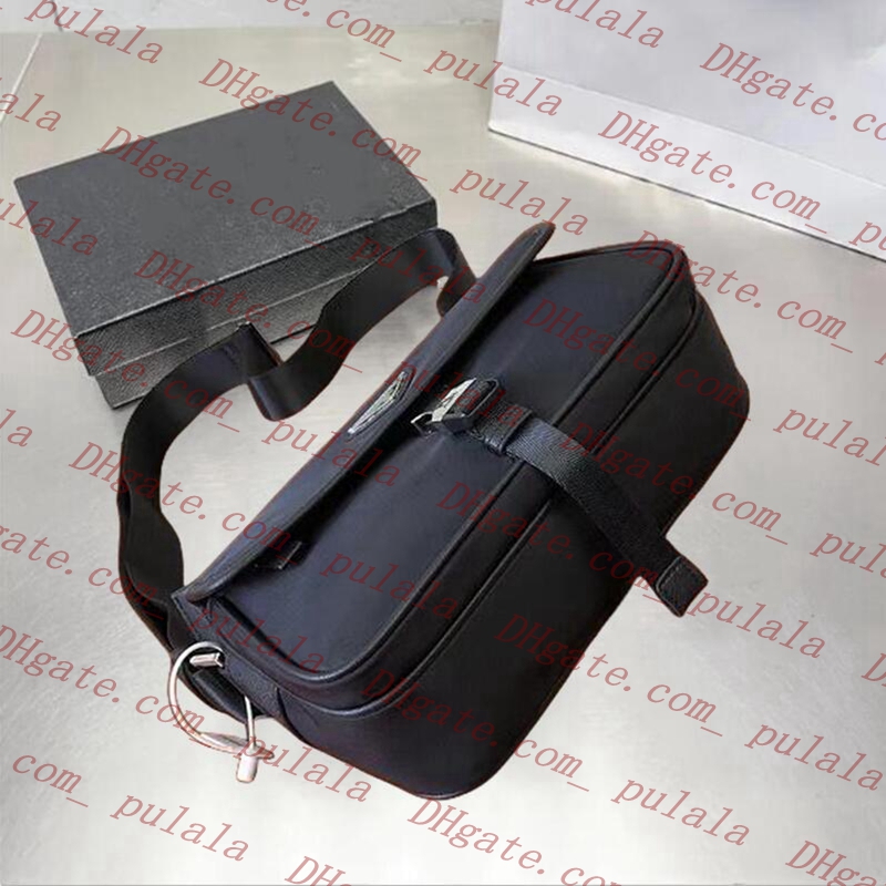 2-i-1 nylon crossbody väskor mens designer märke axelväskor och plånböcker damhöljespåse mjukt vattentätt fallskärms tyg klaff messenger väska med plånböcker