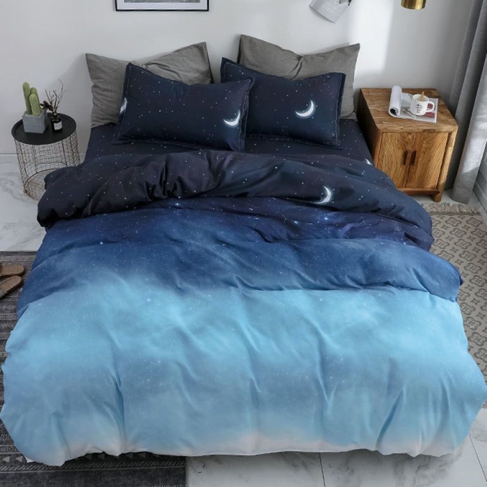 Oloey hem textil tecknad sängkläder set barns sängkläder säng linnet duvet täcker lakan kudde säng set c1020178d