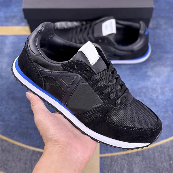 Designer Men Athletic Shoes Skelet Bones Trainers Women Black White Exchange AX Skeletons Casual Sports Shoes Skel Top Low Genuine Leather Lace Up Running