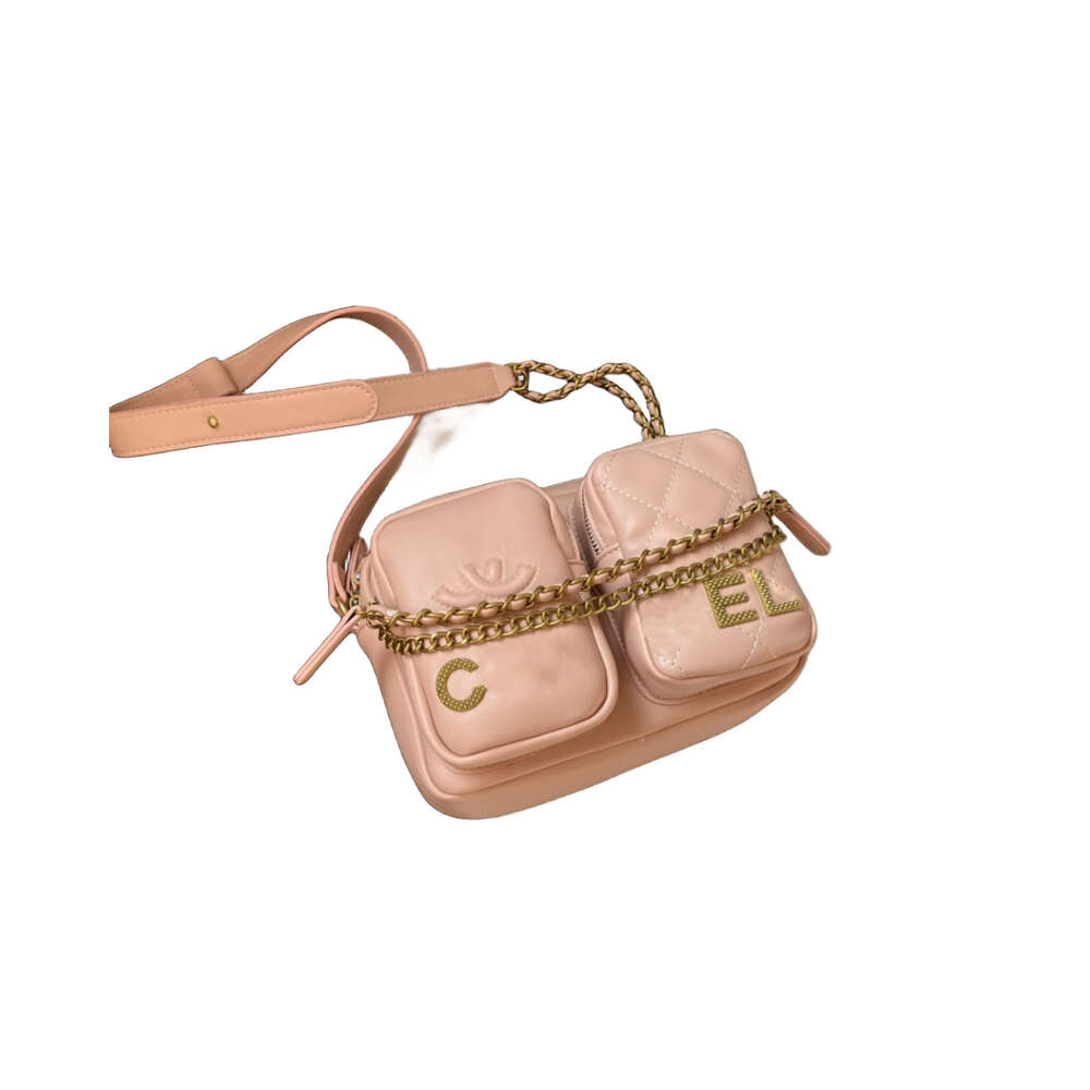 Designer-Pendlertasche für Damen, neue High-End-Damentasche, Kette, modisch, vielseitig, One-Shoulder-Crossbody, klein, quadratisch