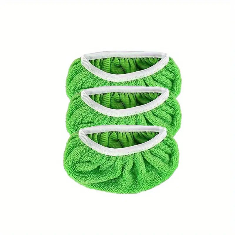 Reusable Microfiber Mop Pads Washable Wet Pads Compatible with Swiffer Sweeper Refills Pads Dry Sweeping Cloths Mop Head Replacement for Household Cleaning