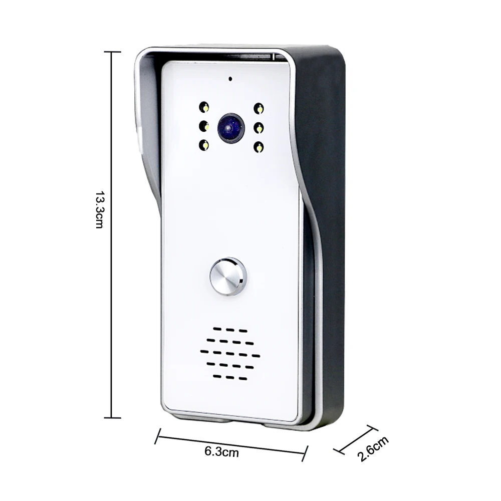 Шторы Dragonsview 7 дюймов видеодомофон дверной звонок домофон с камерой 1000tvl разблокировка разговор водонепроницаемый