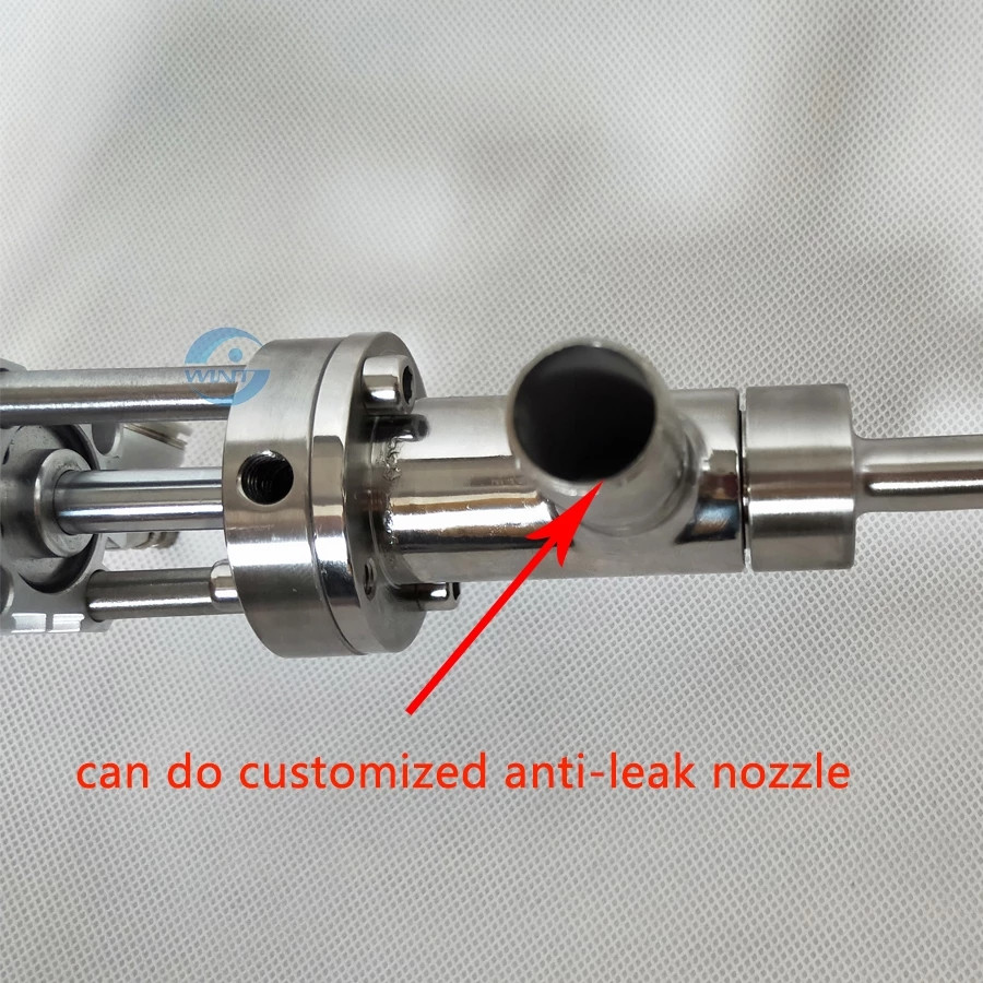 304 Stainless Steel Liquid Filling Machine nozzle,anti-leak nozzle,filling head ,mchine parts