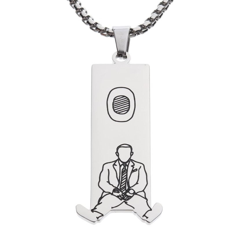 Mac Miller Zwemmen Hanger Ketting Europese en Amerikaanse Modemerk Mannen en Vrouwen Hip Hop Persoonlijkheid Paar Straat Sieraden A290L