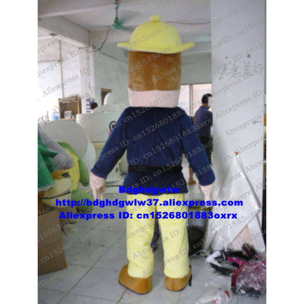 Mascot Costumes Handsome Fireman Mascot Costume Adult Cartoon Character Outfit Suit Kindergarten Pet Shop Festivals and Holidays Zx2876