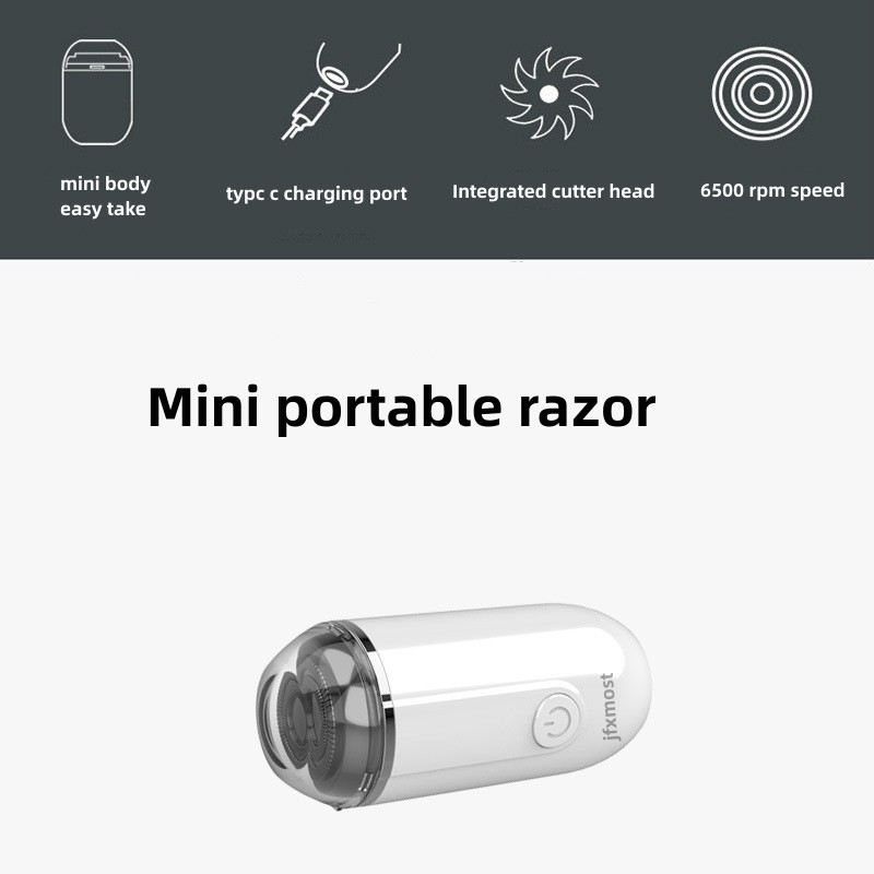 Mini Electric Shaver for Men محمولة كهربائية محمولة بيرد سكين النوع C شحن Shaves للرجال وجهات حلاقة الجسم