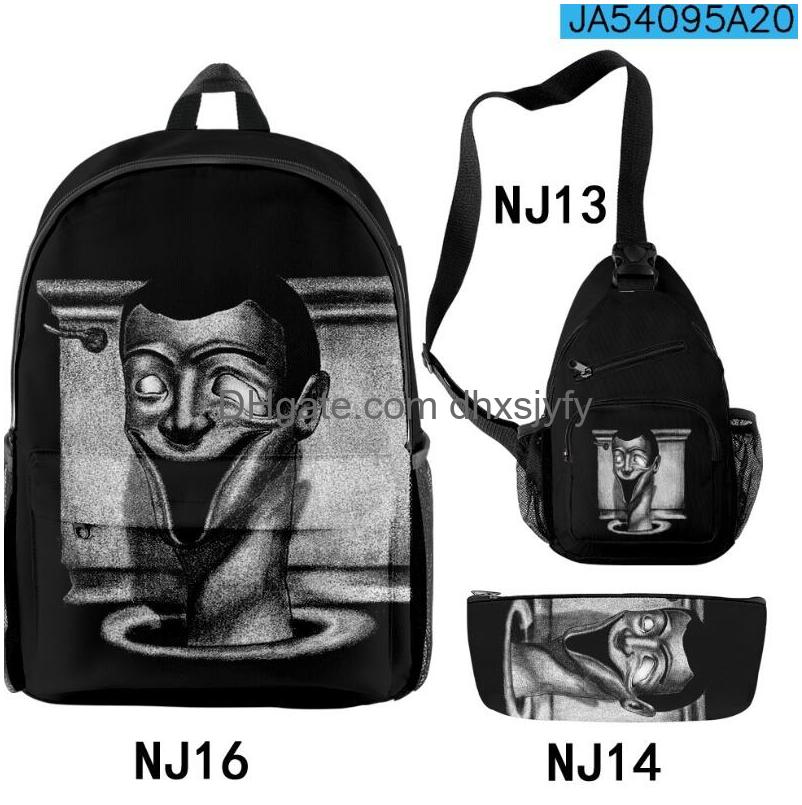 Für Toilette Laptop Rucksack Angebote Tasche Zigarre Ackwoods Reise Shoder Backwoods Druck Schule Usa Jungen Männer 3 TEILE/SATZ S