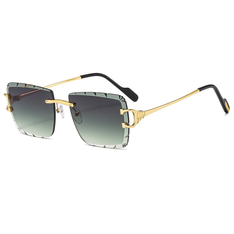 Lunettes de soleil de designer Hommes Femmes Mode Sans cadre Classique Lunettes de soleil de luxe Mode Tempérament de lunettes Style polyvalent Lunettes Dropshipping